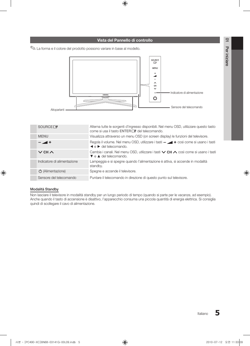 Samsung PS50C490B3W User Manual | Page 173 / 382
