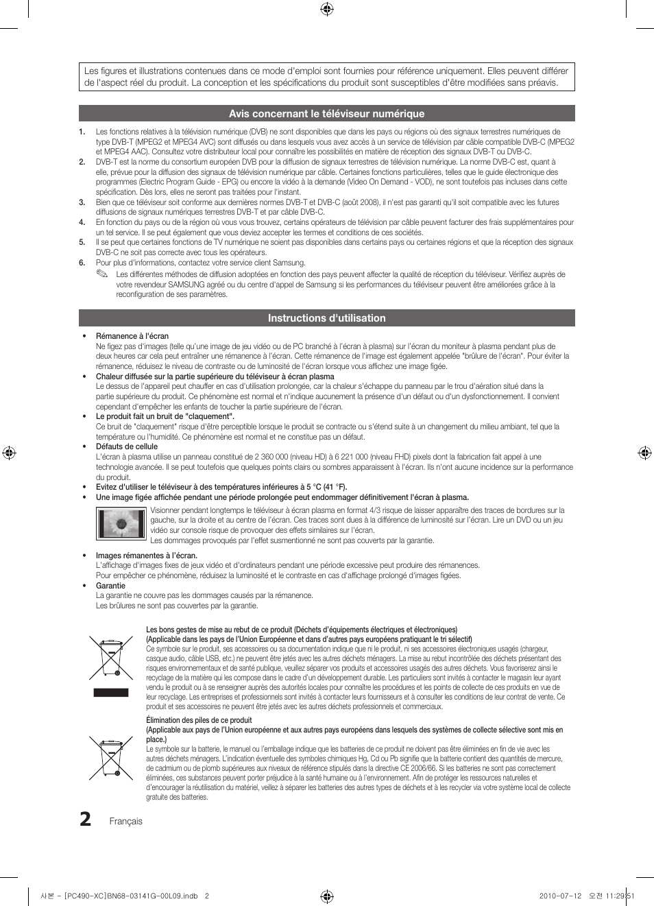 Samsung PS50C490B3W User Manual | Page 44 / 382
