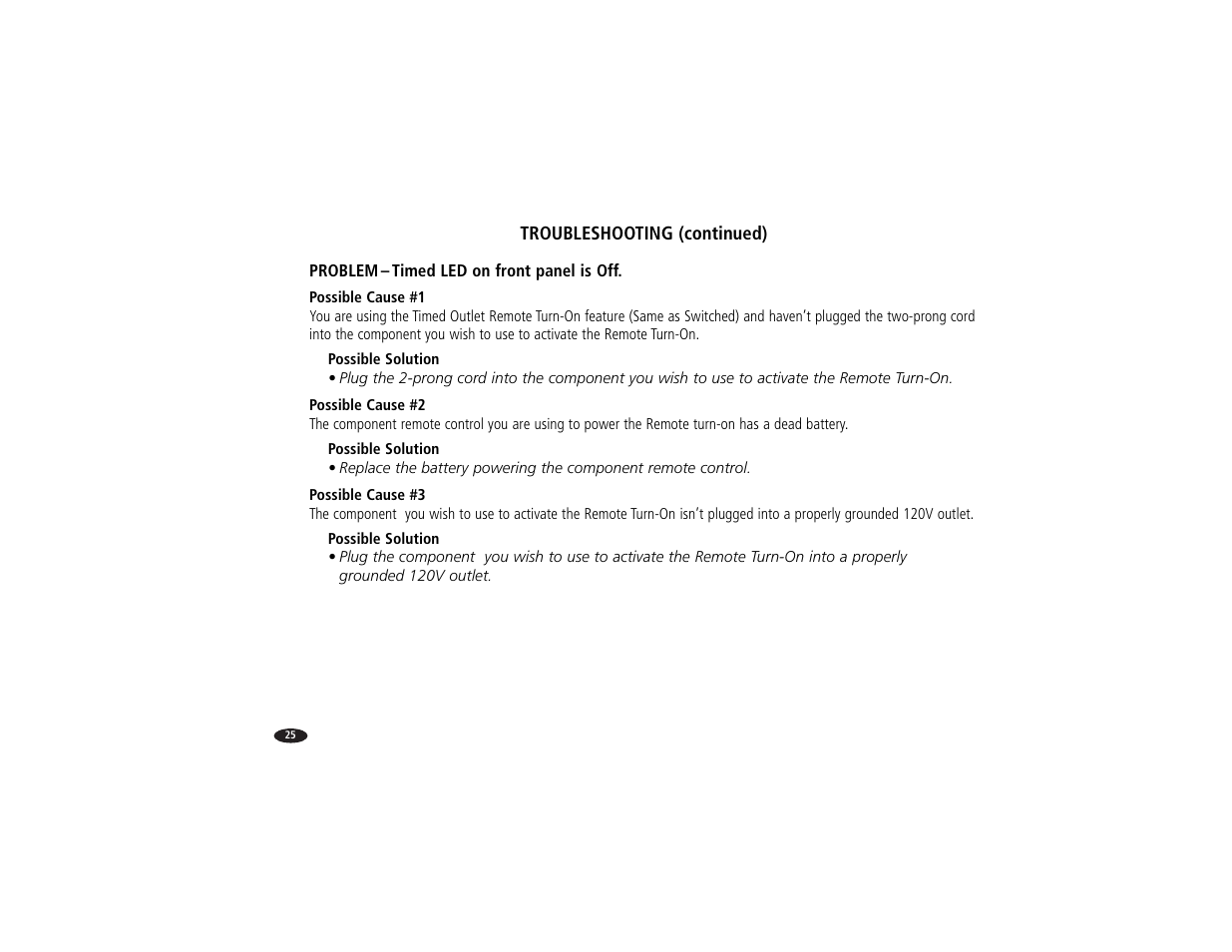 Monster Power Reference PowerCenter HTS 3600 User Manual | Page 33 / 48
