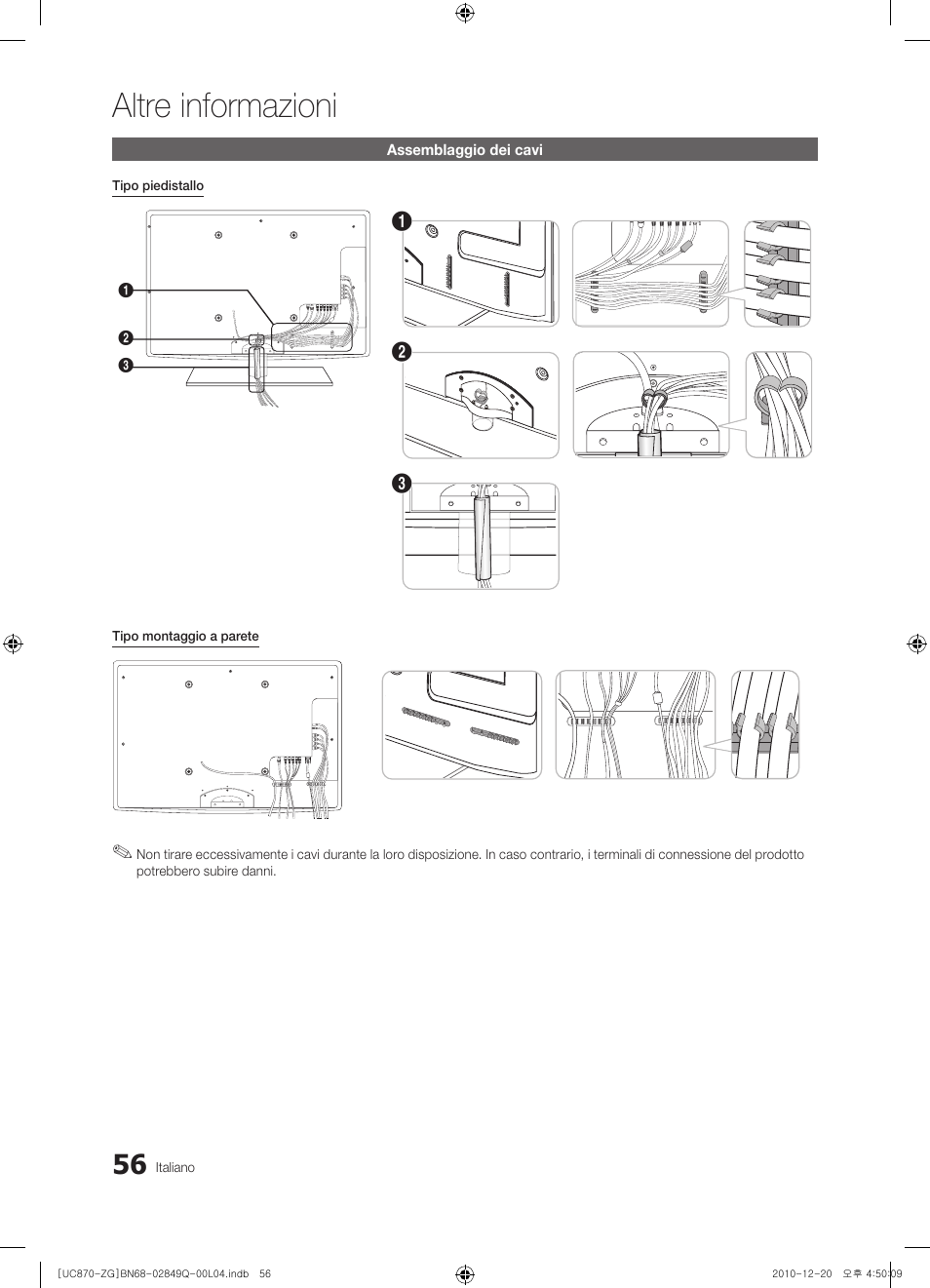 Altre informazioni | Samsung UE46S870XS User Manual | Page 254 / 264