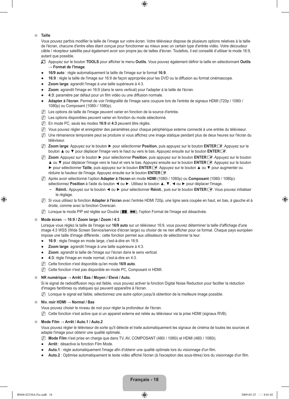Samsung UE46B8090XW User Manual | Page 181 / 317