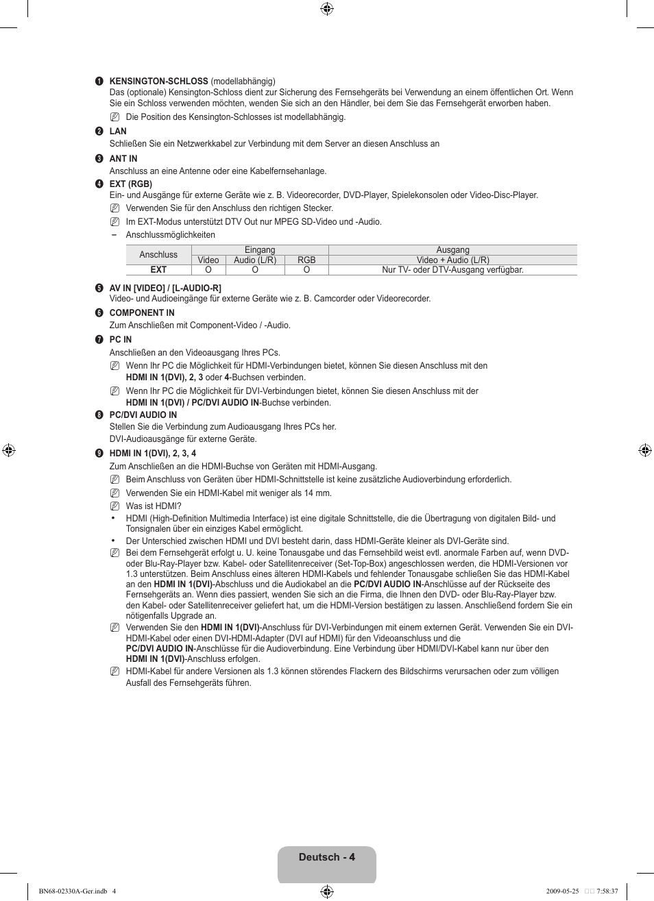 Samsung UE46B8090XW User Manual | Page 93 / 317