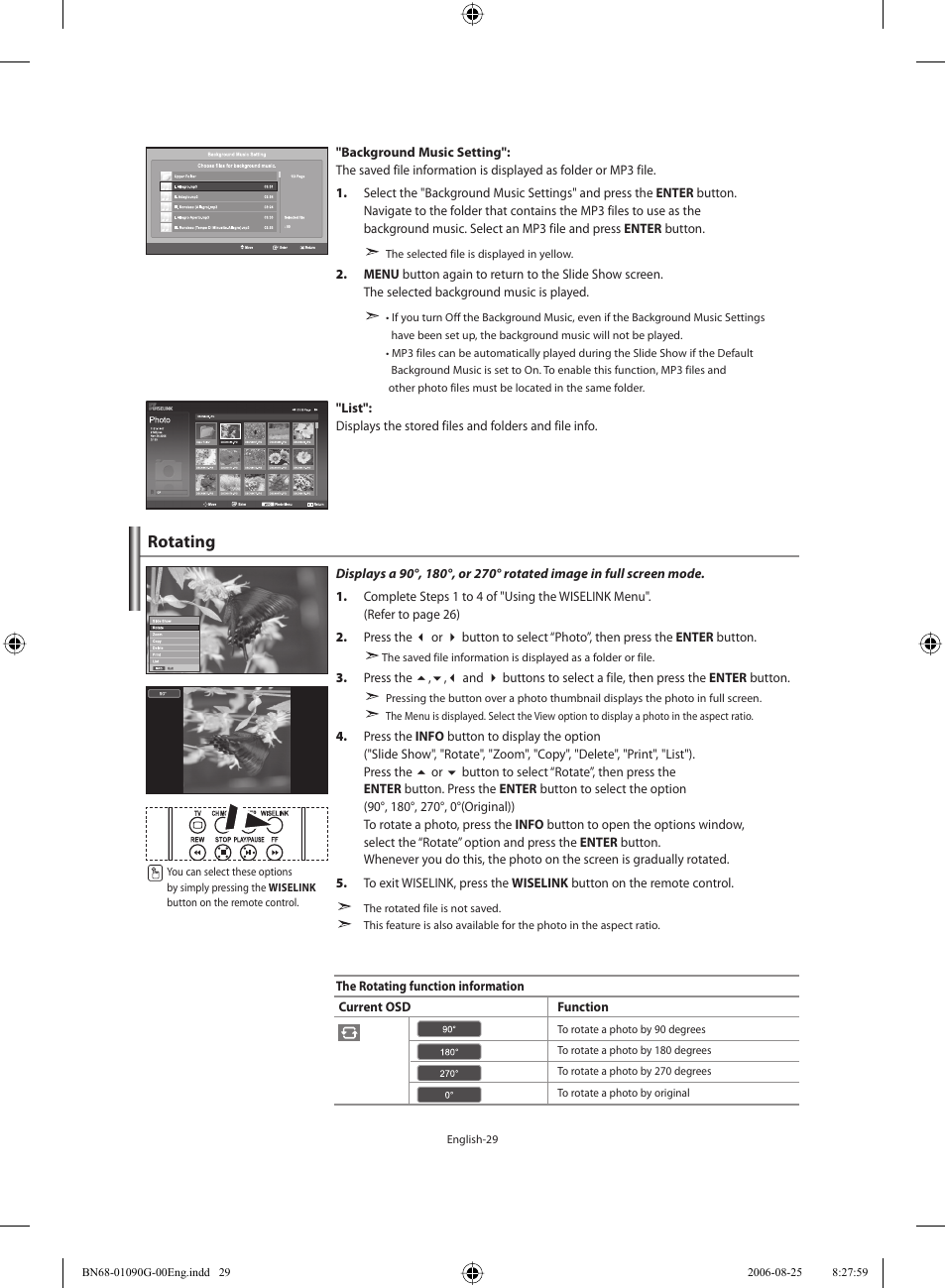 Rotating | Samsung LE40M71B User Manual | Page 31 / 320