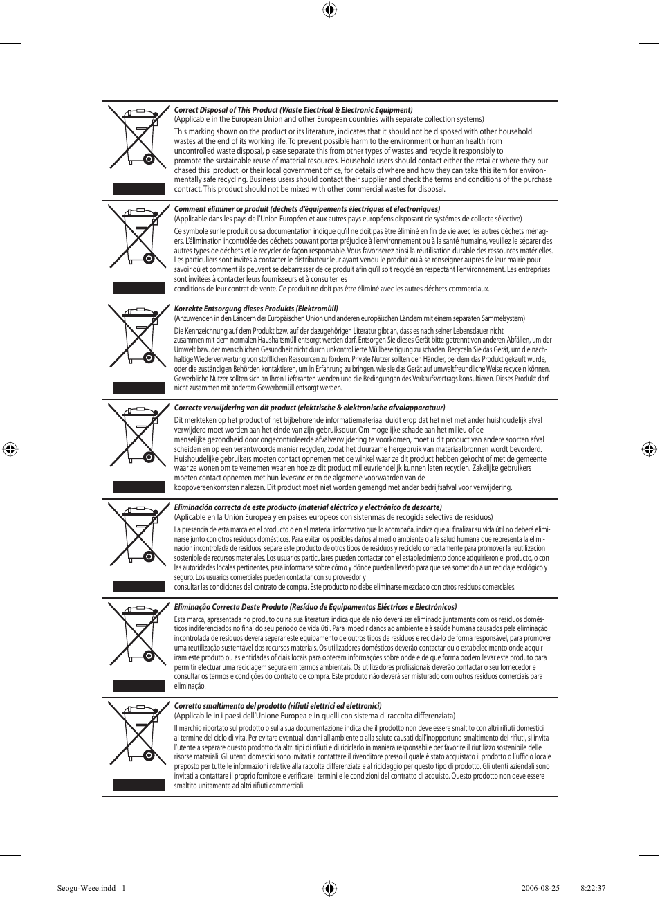 Samsung LE40M71B User Manual | Page 320 / 320