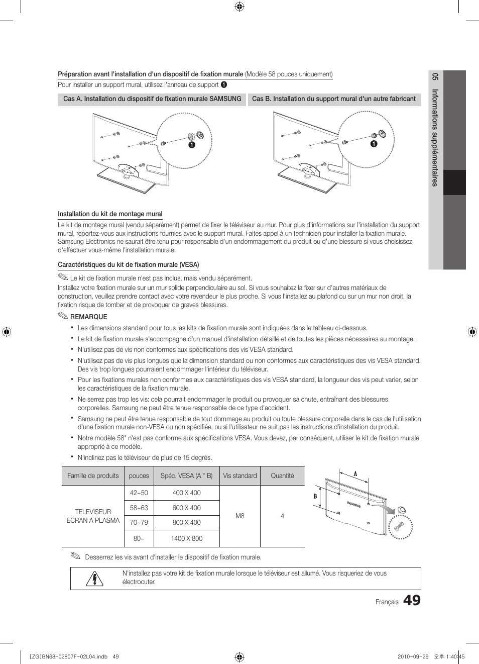 Samsung PS58C6500TW User Manual | Page 159 / 221