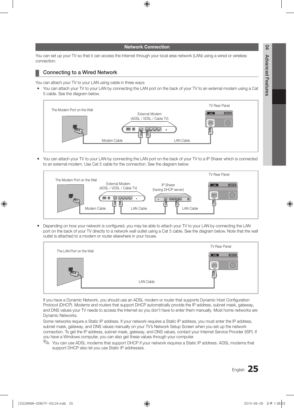 Samsung PS58C6500TW User Manual | Page 25 / 221