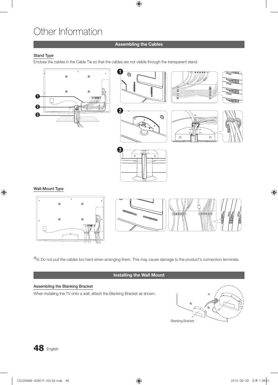 Other information | Samsung PS58C6500TW User Manual | Page 48 / 221