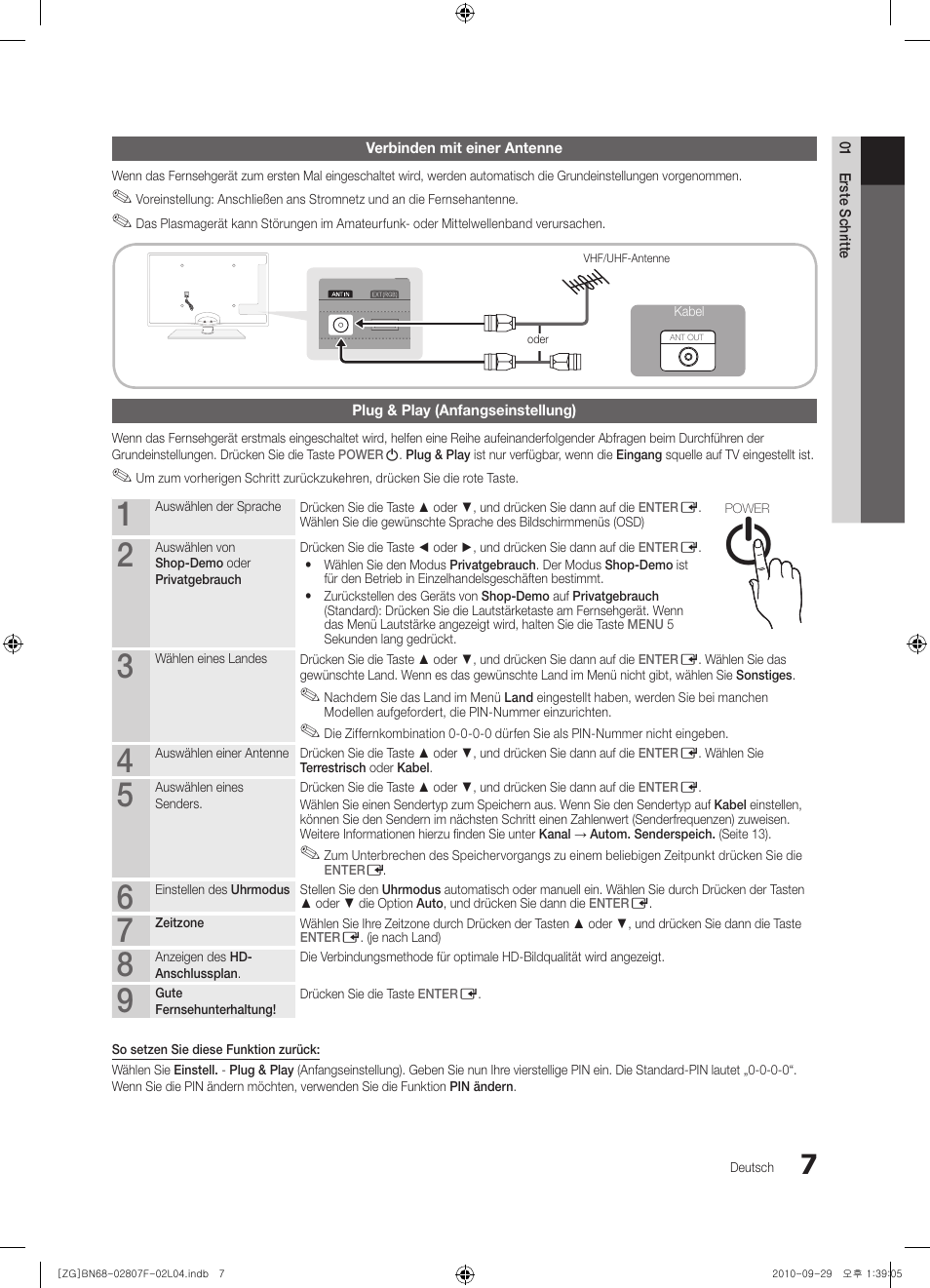 Samsung PS58C6500TW User Manual | Page 62 / 221