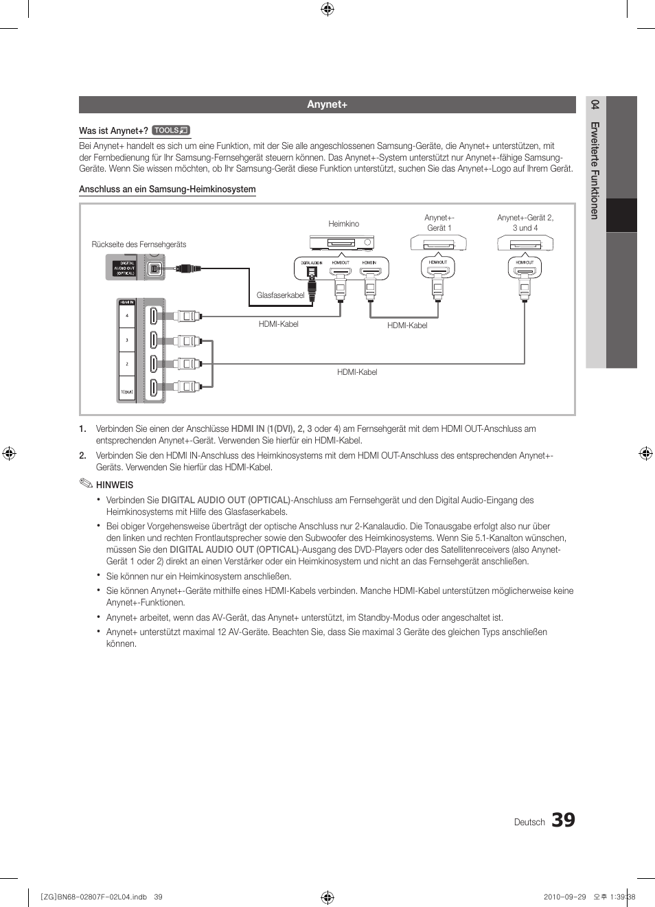 Samsung PS58C6500TW User Manual | Page 94 / 221