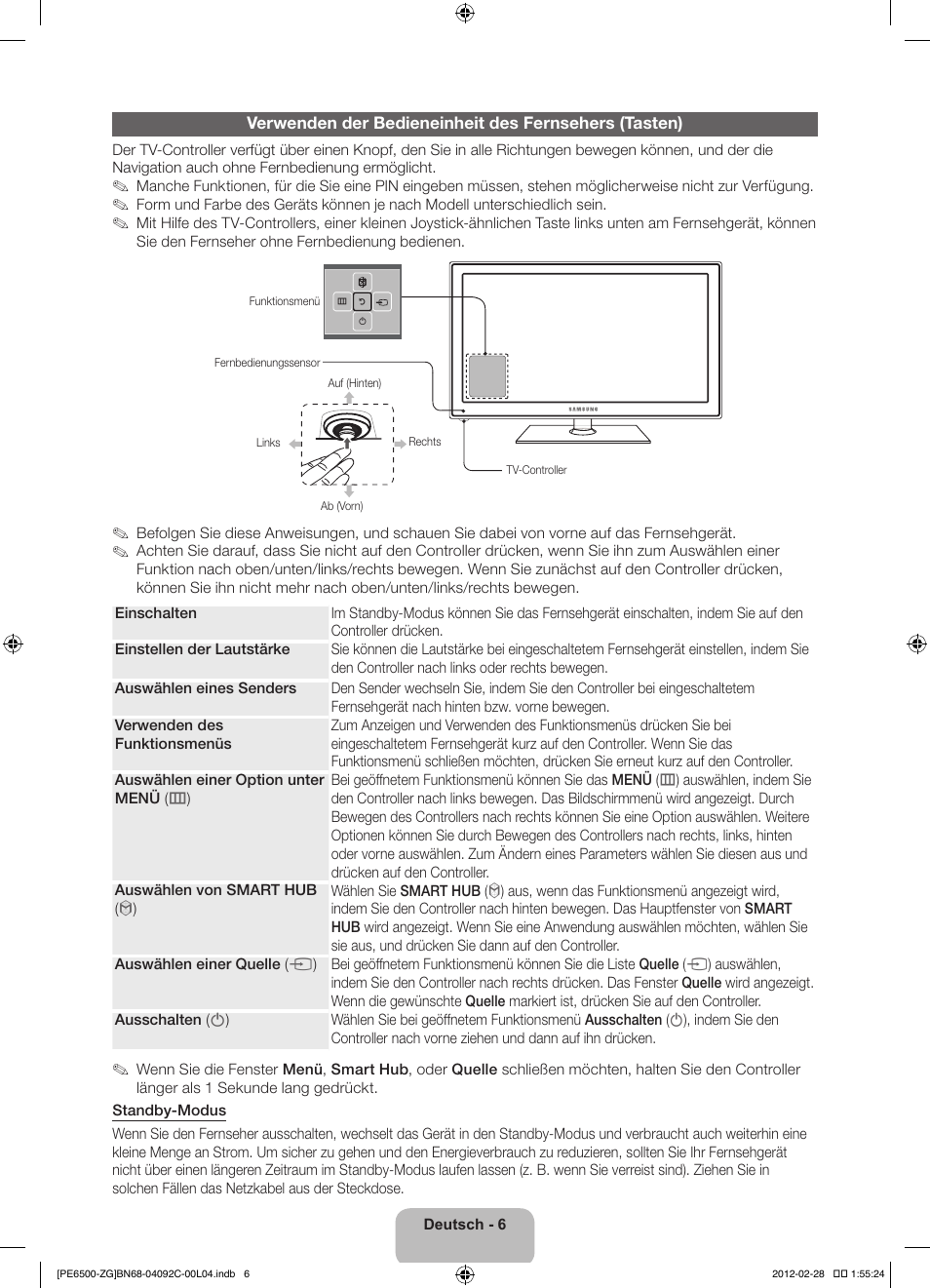 Samsung PS51E6500ES User Manual | Page 28 / 90