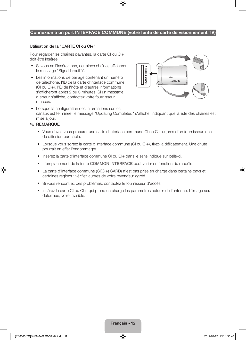 Samsung PS51E6500ES User Manual | Page 56 / 90