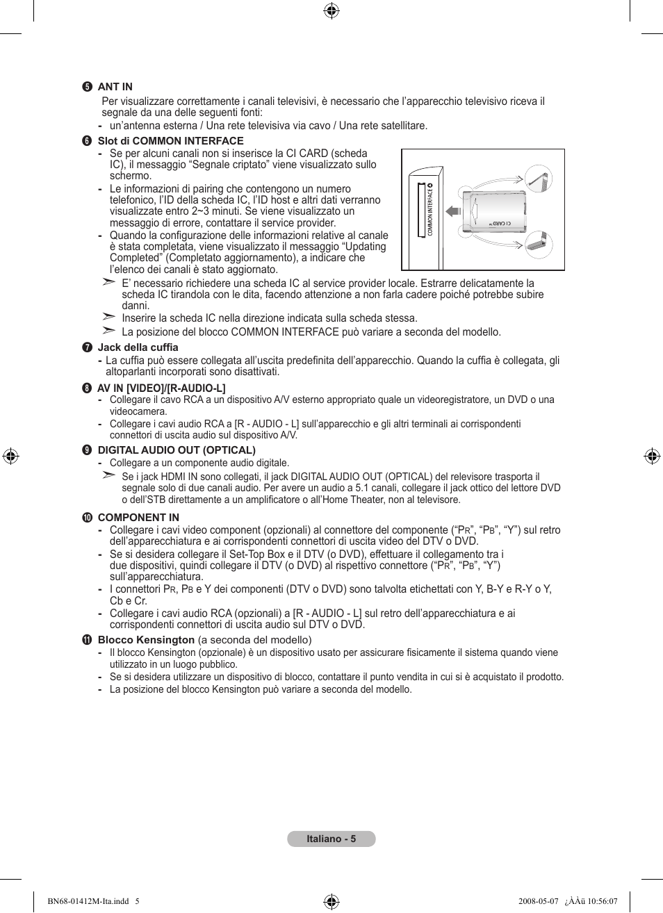 Samsung LE22A656A1D User Manual | Page 207 / 403