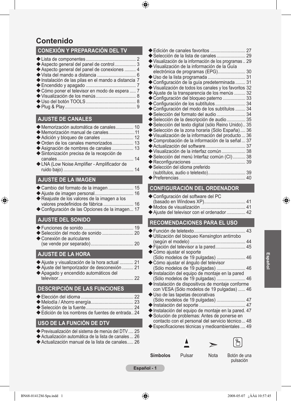 Samsung LE22A656A1D User Manual | Page 254 / 403
