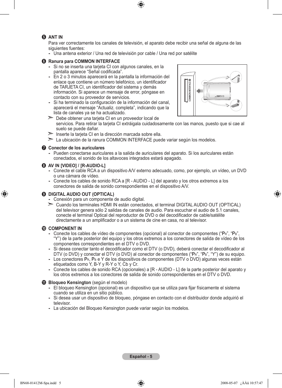 Samsung LE22A656A1D User Manual | Page 258 / 403