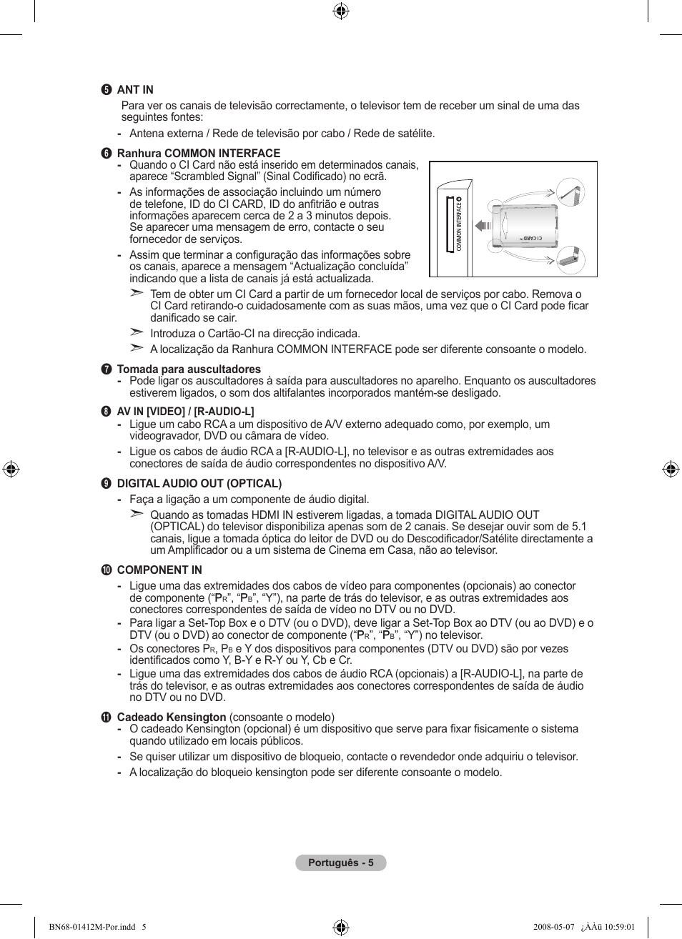 Samsung LE22A656A1D User Manual | Page 308 / 403