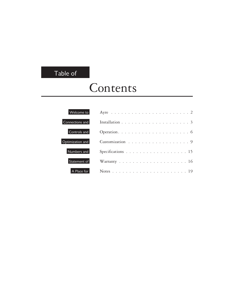 Ayre Acoustics P-5XE User Manual | Page 3 / 24
