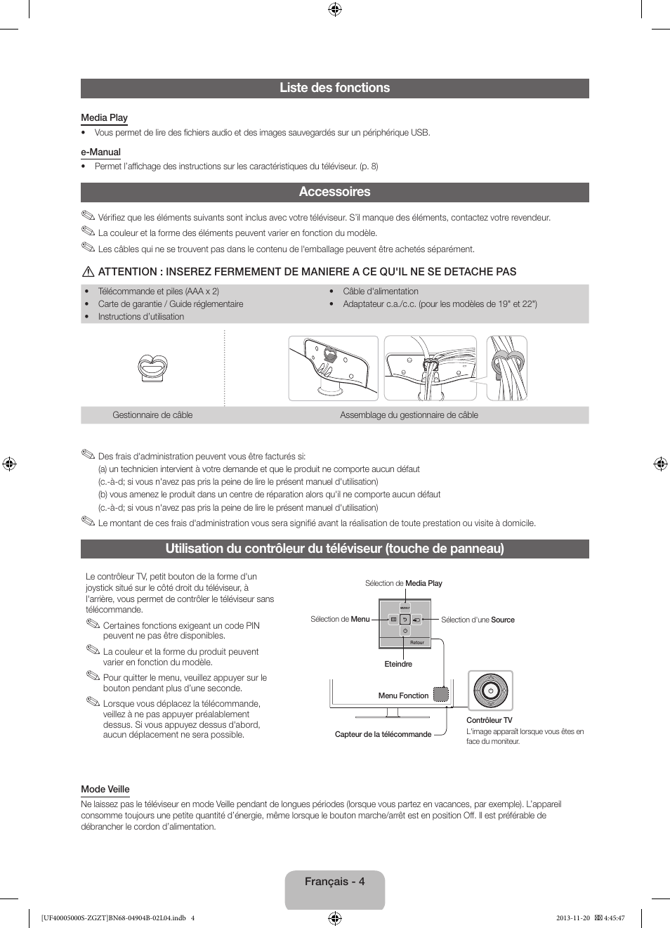 Samsung UE19F4000AW User Manual | Page 36 / 67