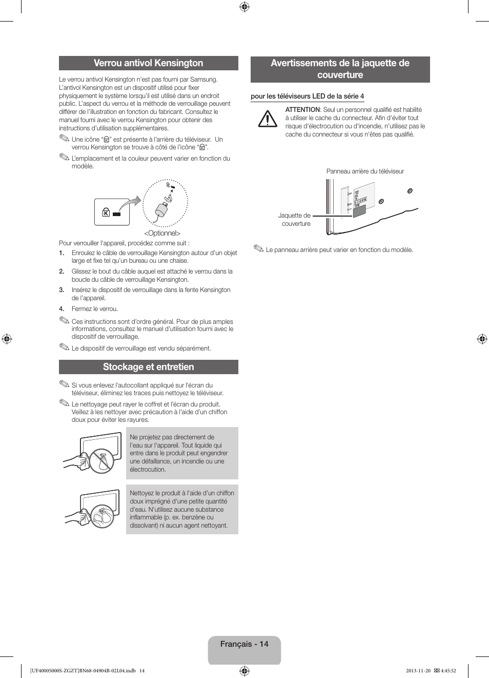 Samsung UE19F4000AW User Manual | Page 46 / 67