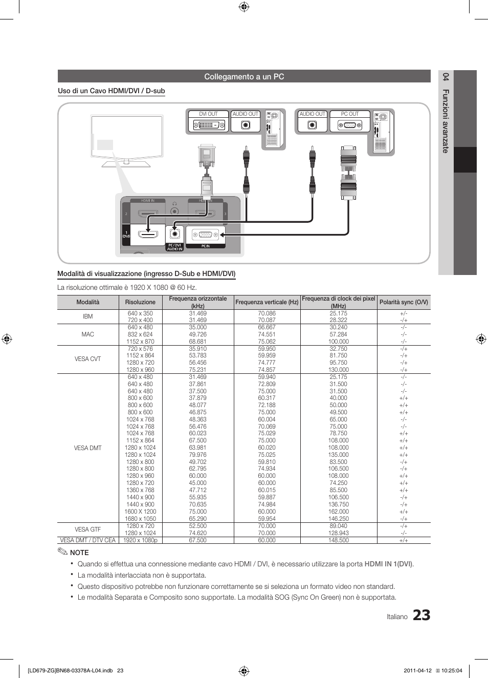 Samsung LE46D679M3S User Manual | Page 185 / 217