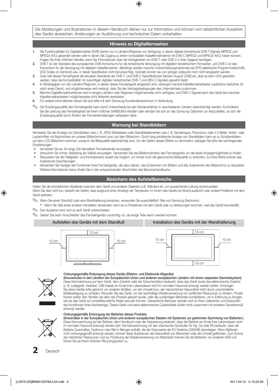 Samsung LE46D679M3S User Manual | Page 56 / 217