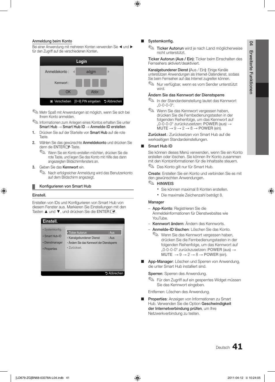 Samsung LE46D679M3S User Manual | Page 95 / 217