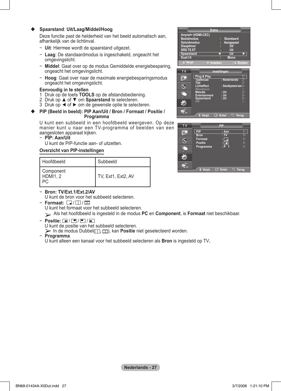 Samsung PS50A551S3R User Manual | Page 178 / 601