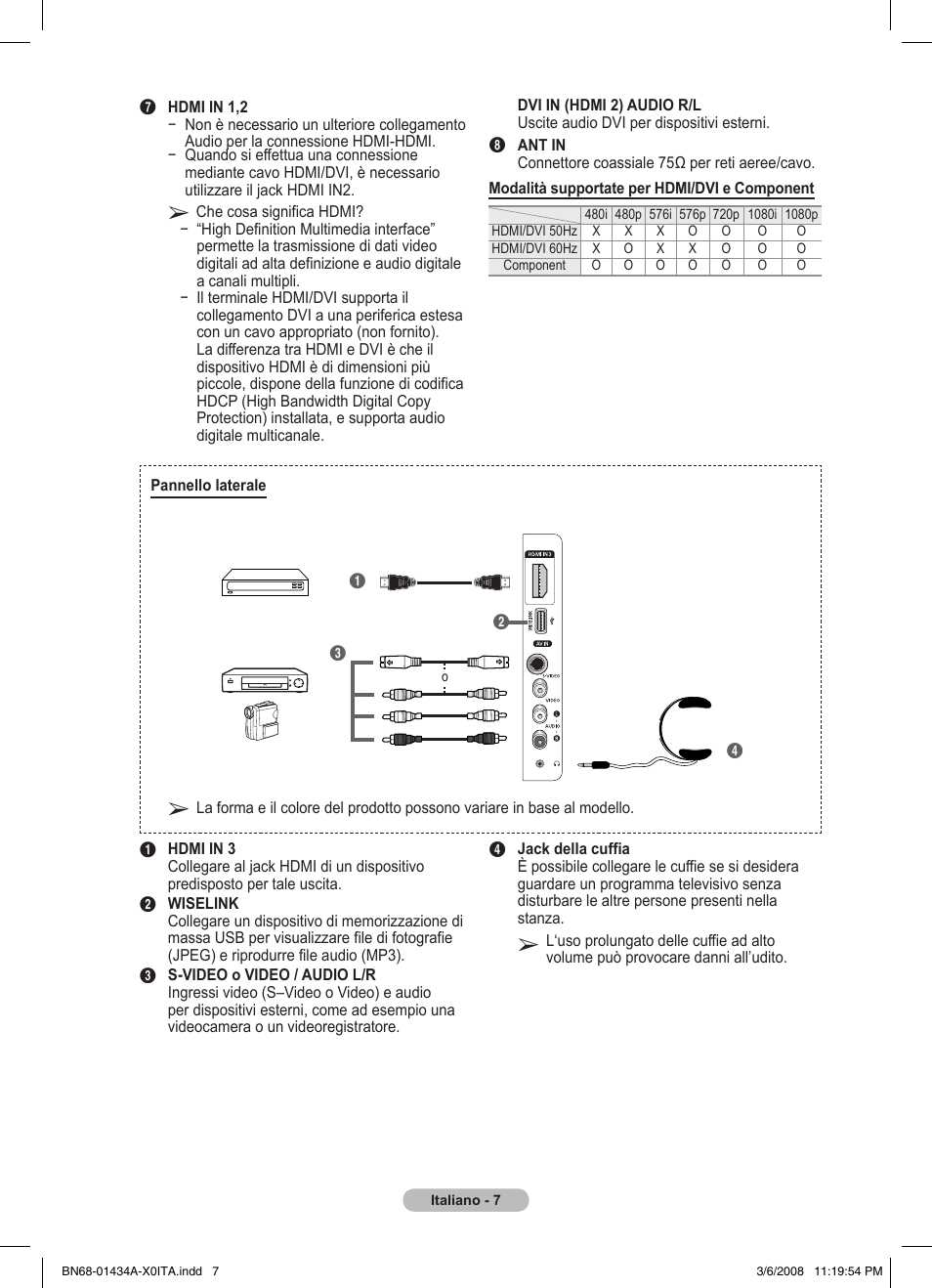 Samsung PS50A551S3R User Manual | Page 208 / 601