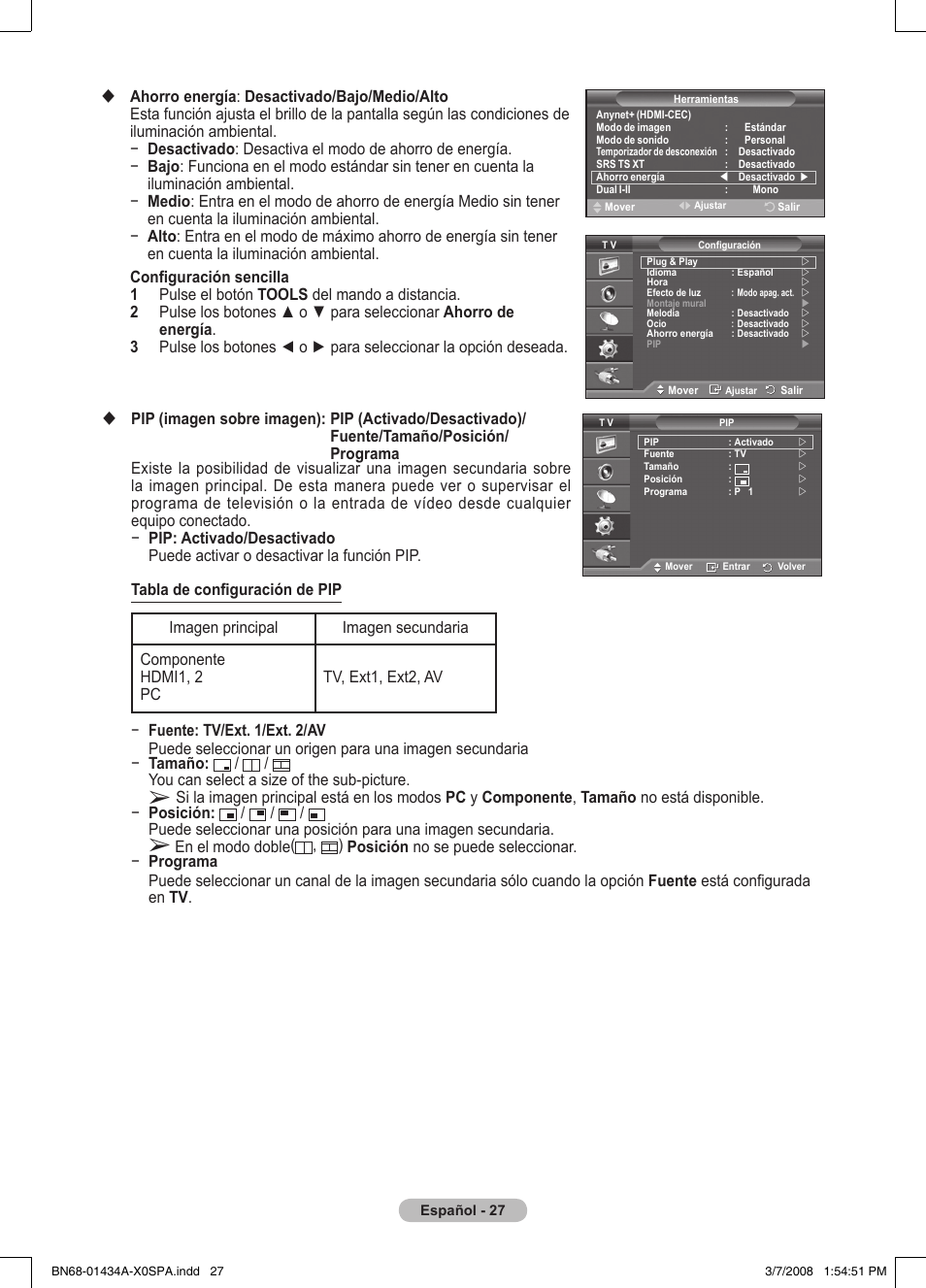 Samsung PS50A551S3R User Manual | Page 278 / 601