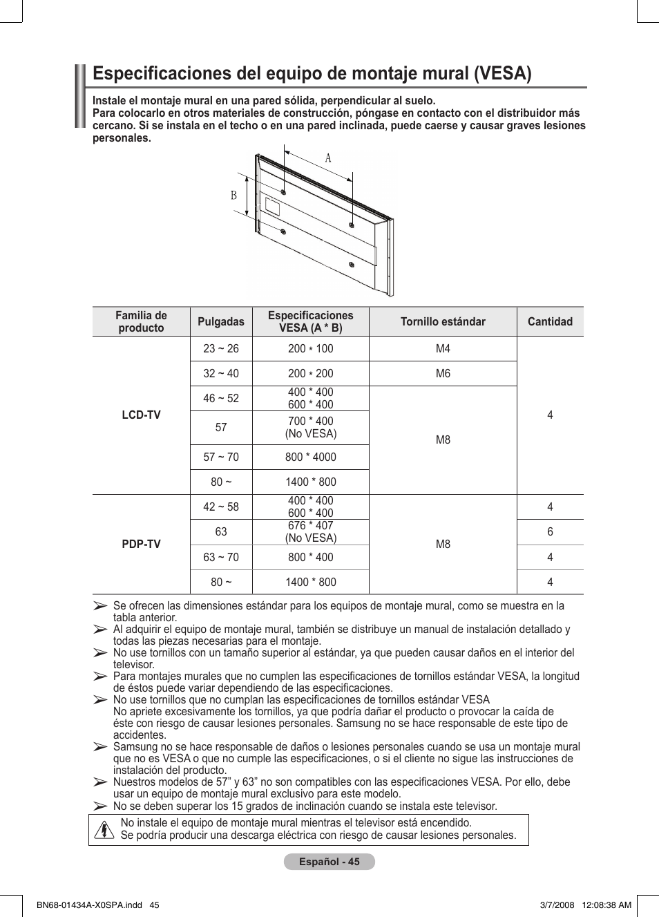 Samsung PS50A551S3R User Manual | Page 296 / 601