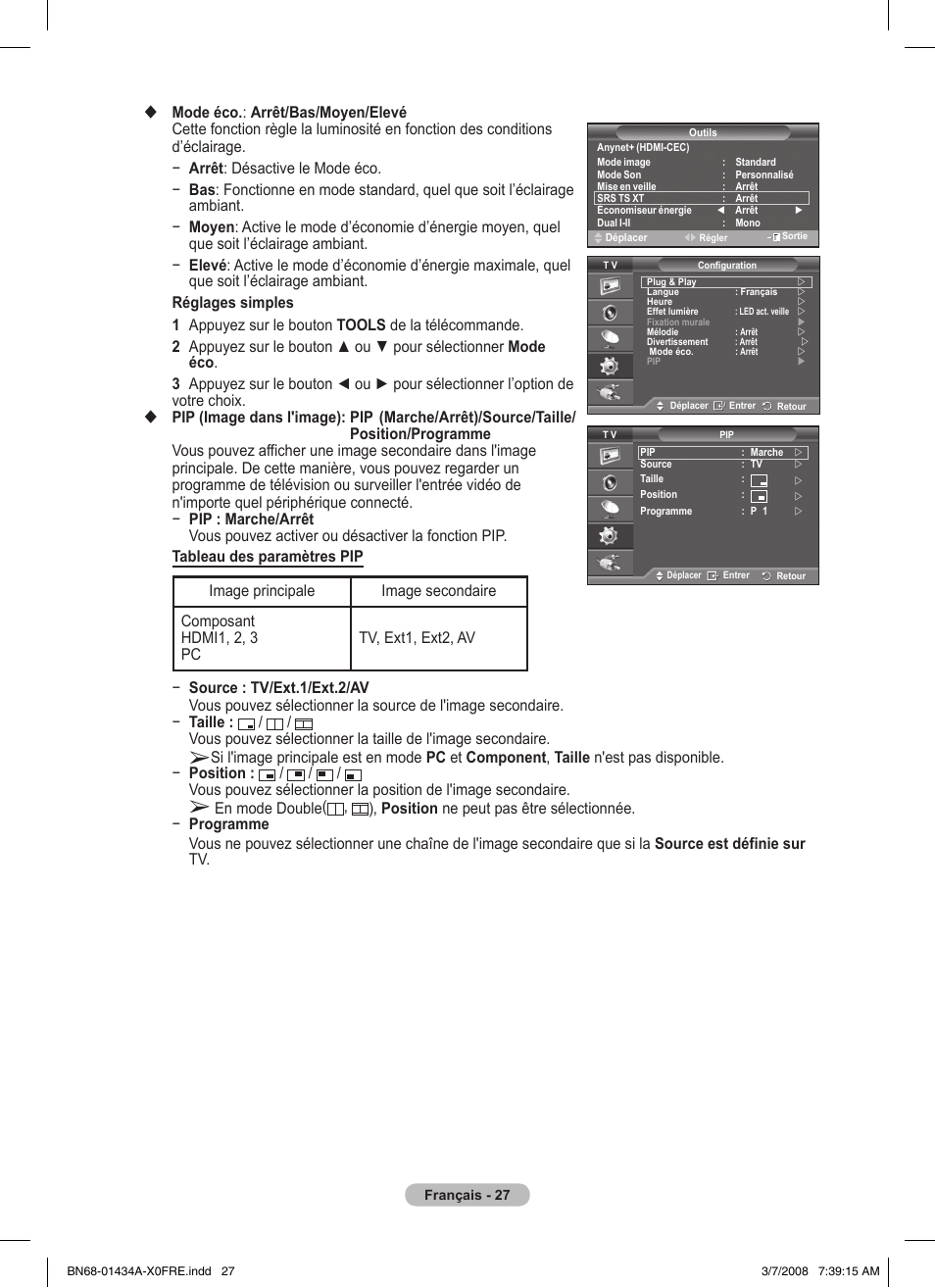 Samsung PS50A551S3R User Manual | Page 77 / 601