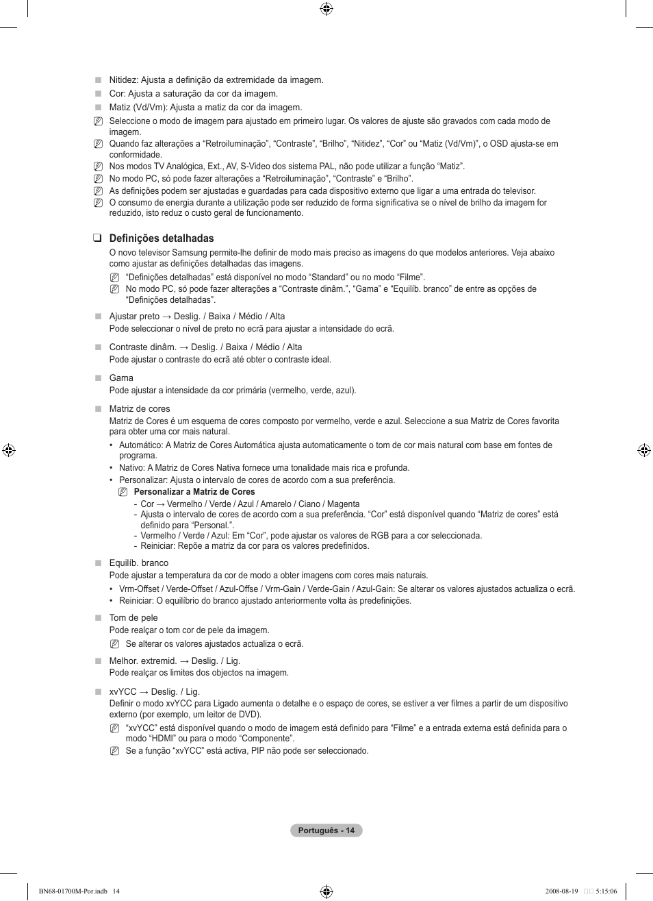 Samsung LE46A756R1M User Manual | Page 256 / 422