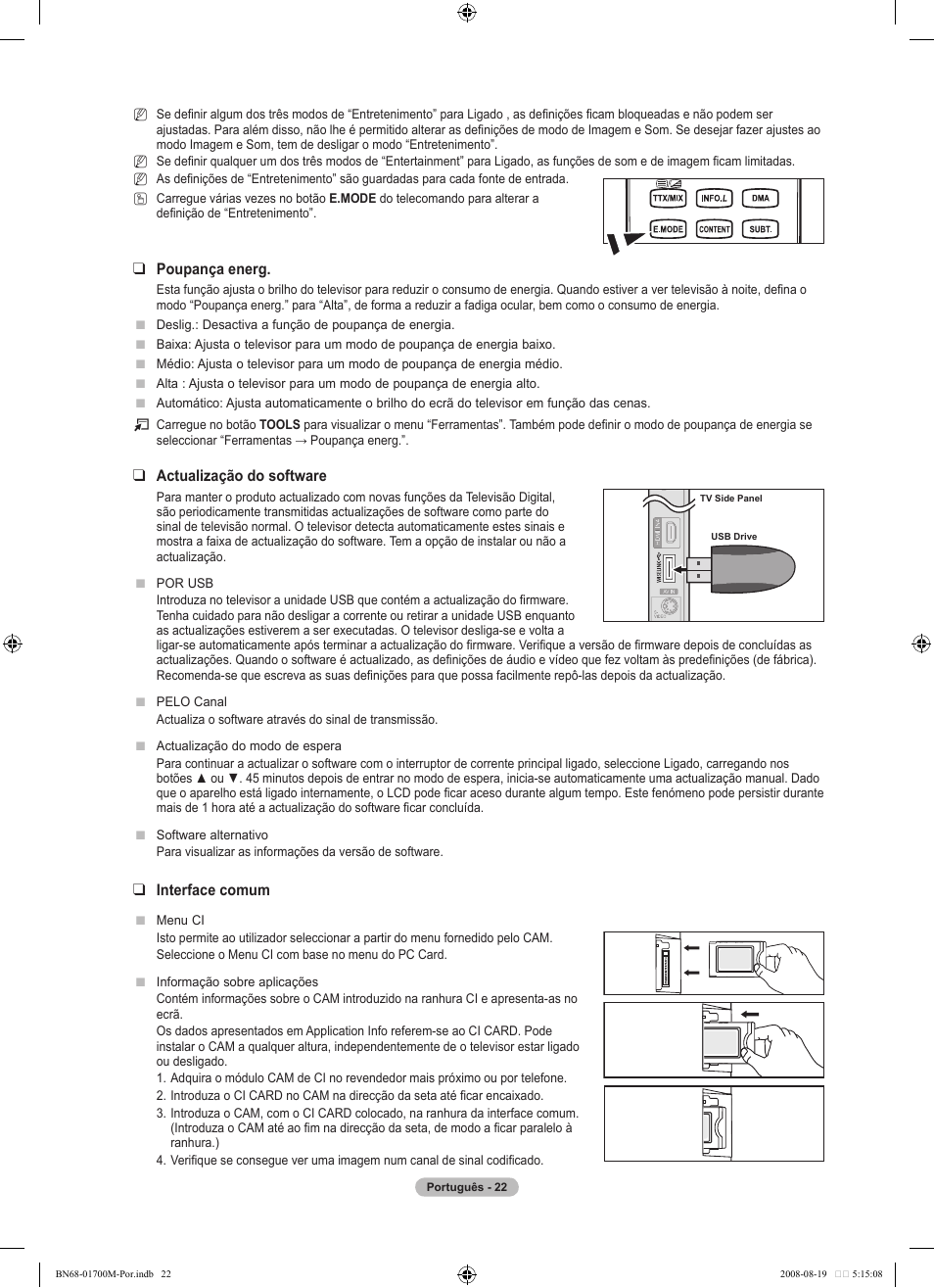 Samsung LE46A756R1M User Manual | Page 264 / 422