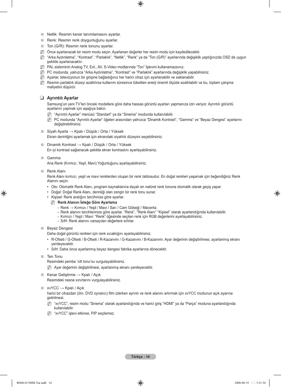Samsung LE46A756R1M User Manual | Page 376 / 422