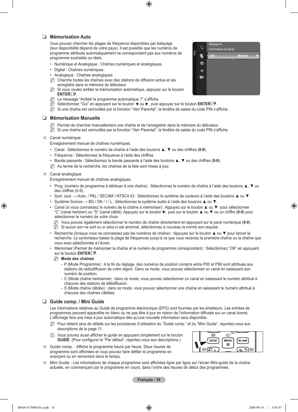 Samsung LE46A756R1M User Manual | Page 72 / 422