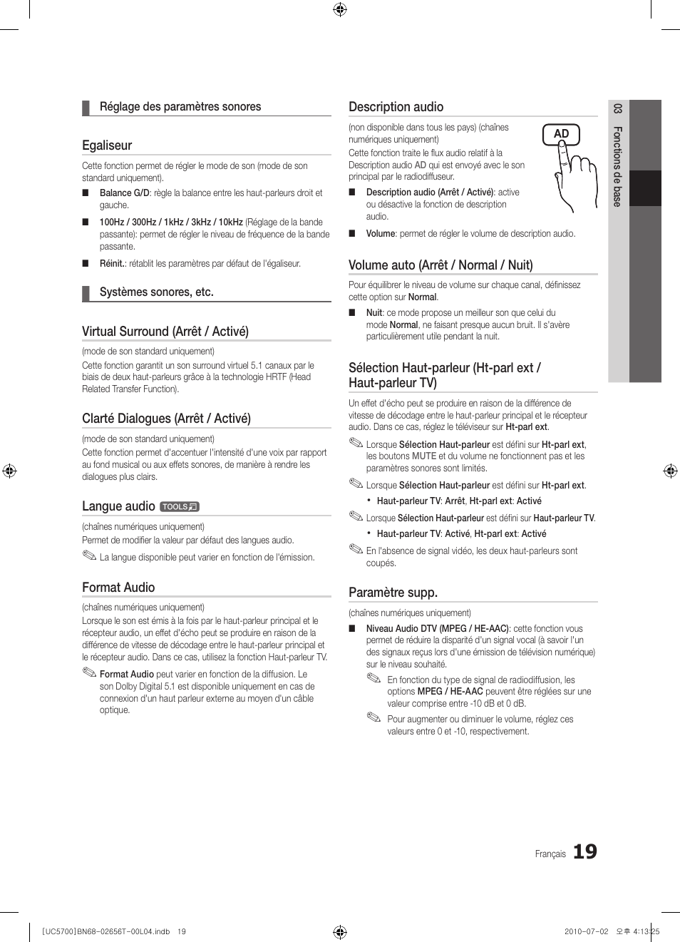 Samsung UE40C5700QS User Manual | Page 123 / 209