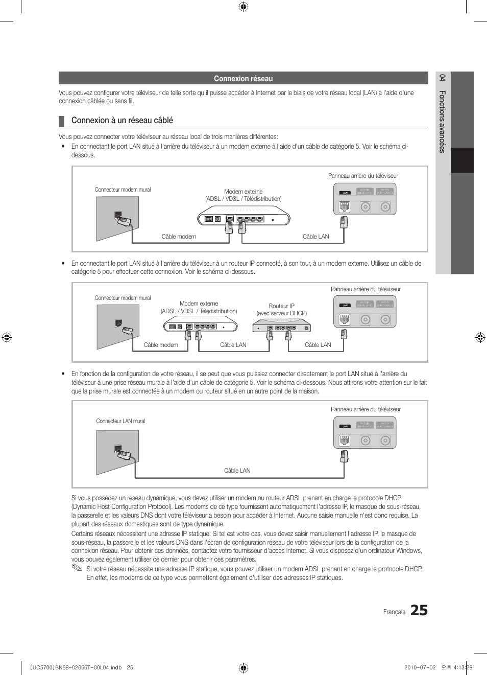 Samsung UE40C5700QS User Manual | Page 129 / 209
