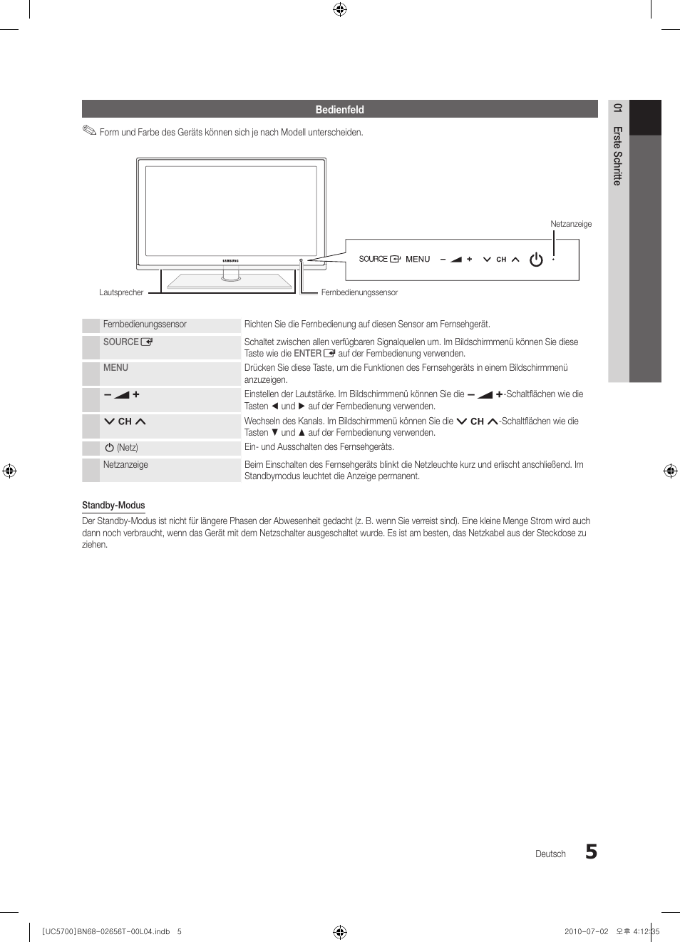 Samsung UE40C5700QS User Manual | Page 57 / 209