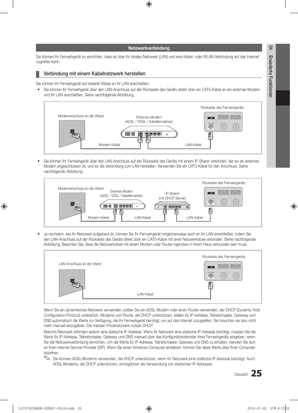 Samsung UE40C5700QS User Manual | Page 77 / 209