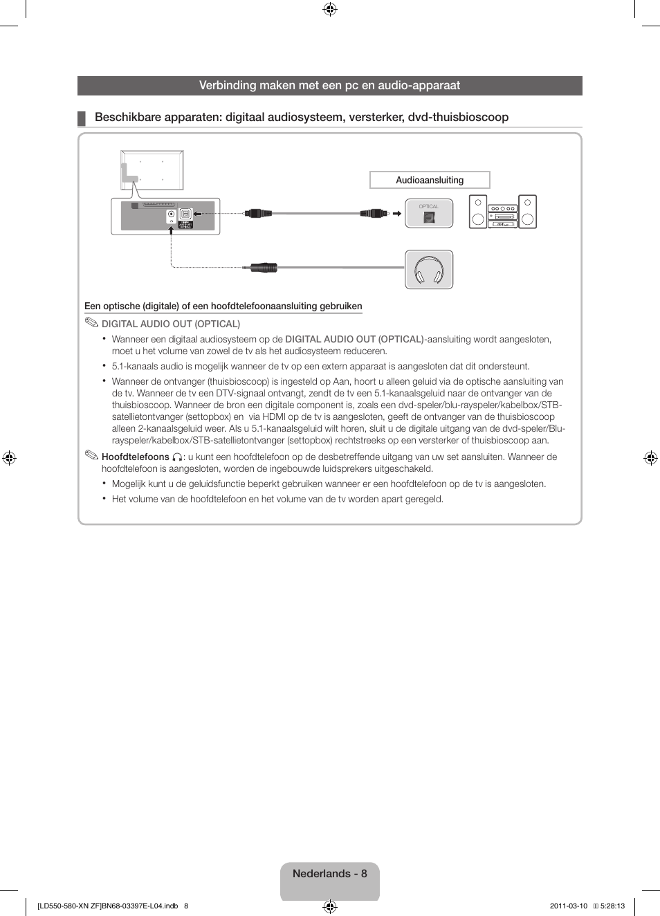 Samsung LE37D550K1W User Manual | Page 56 / 65