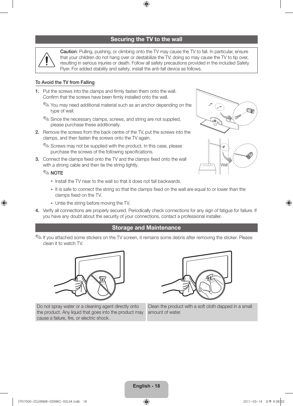 Samsung PS51D7000DS User Manual | Page 18 / 78