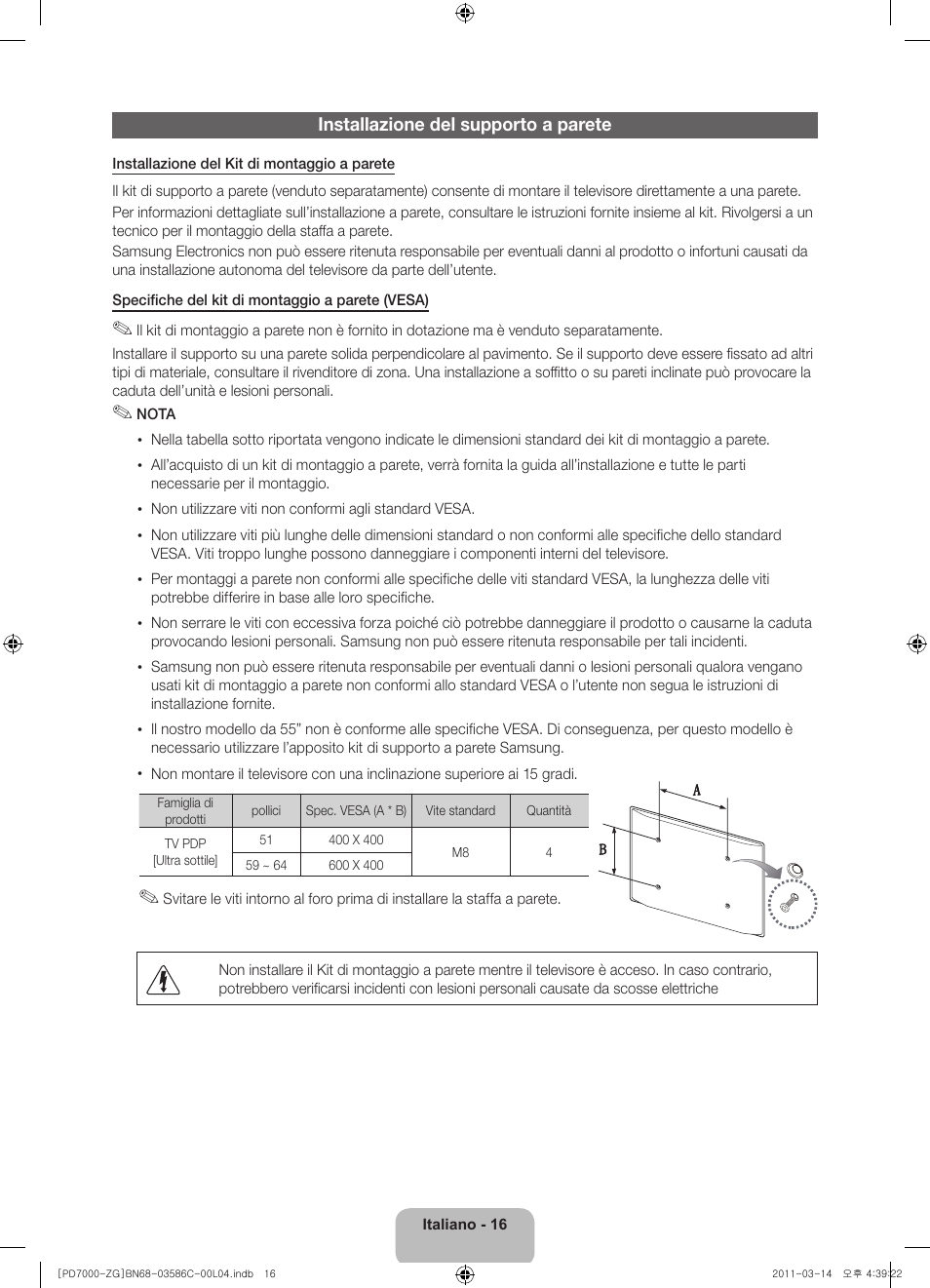 Samsung PS51D7000DS User Manual | Page 74 / 78