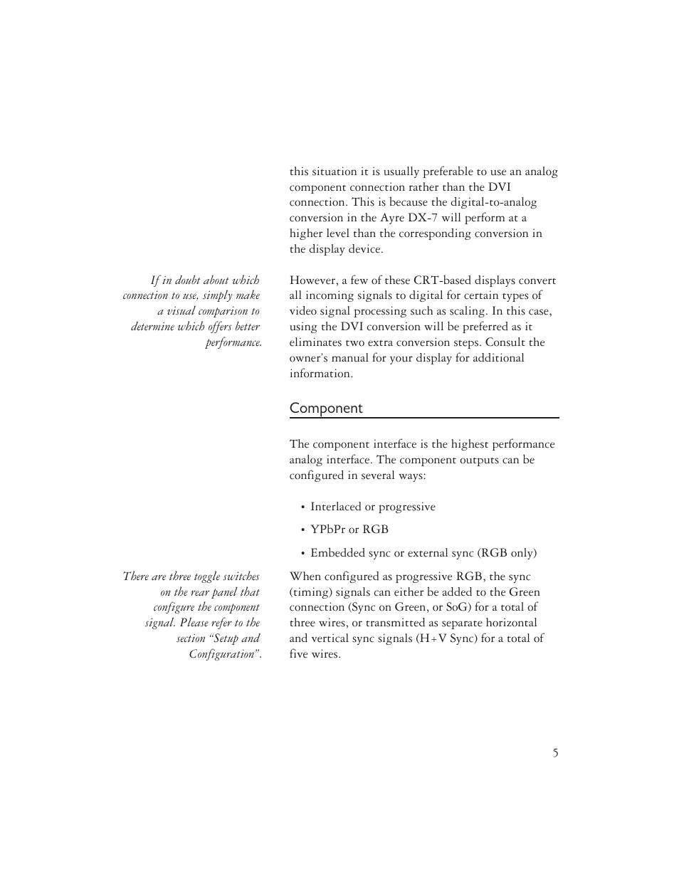 Ayre Acoustics DX-7 User Manual | Page 7 / 88