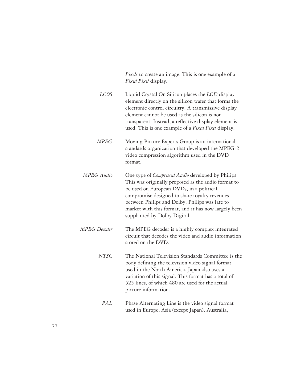 Ayre Acoustics DX-7 User Manual | Page 79 / 88