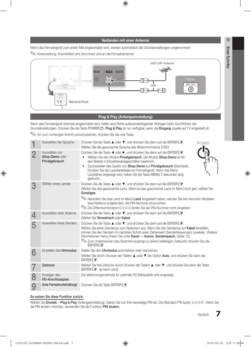 Samsung UE37C5100QW User Manual | Page 107 / 201