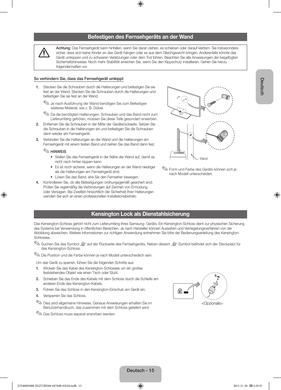 Samsung UE50F5000AW User Manual | Page 33 / 75