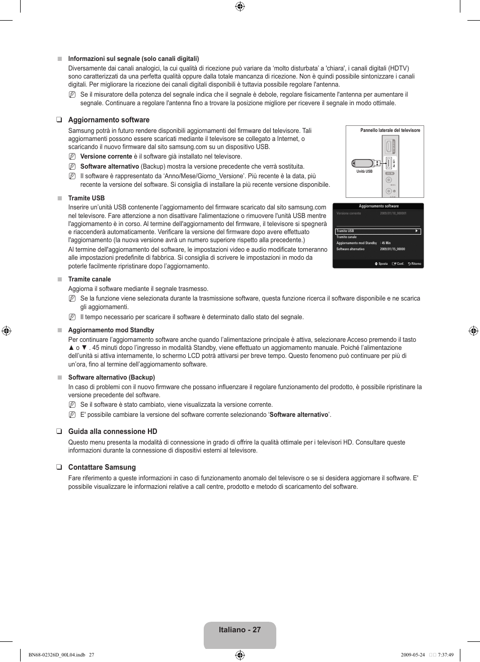 Samsung LE46B620R3P User Manual | Page 181 / 204