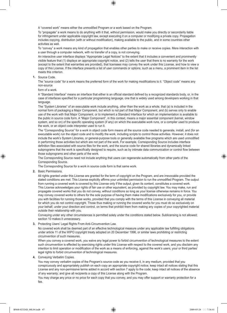 Samsung LE46B620R3P User Manual | Page 49 / 204