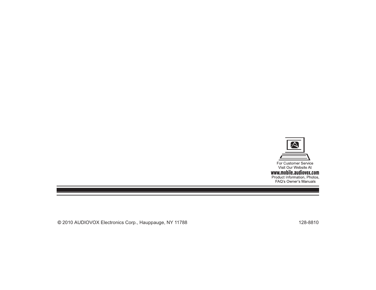 Audiovox Mobile Video VOD108FR User Manual | Page 56 / 56