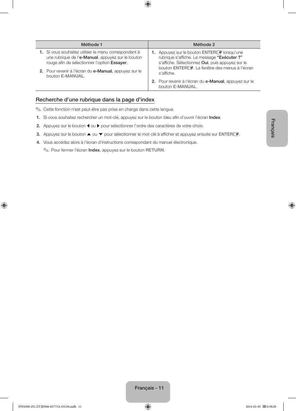 Samsung PE43H4500AW User Manual | Page 55 / 91