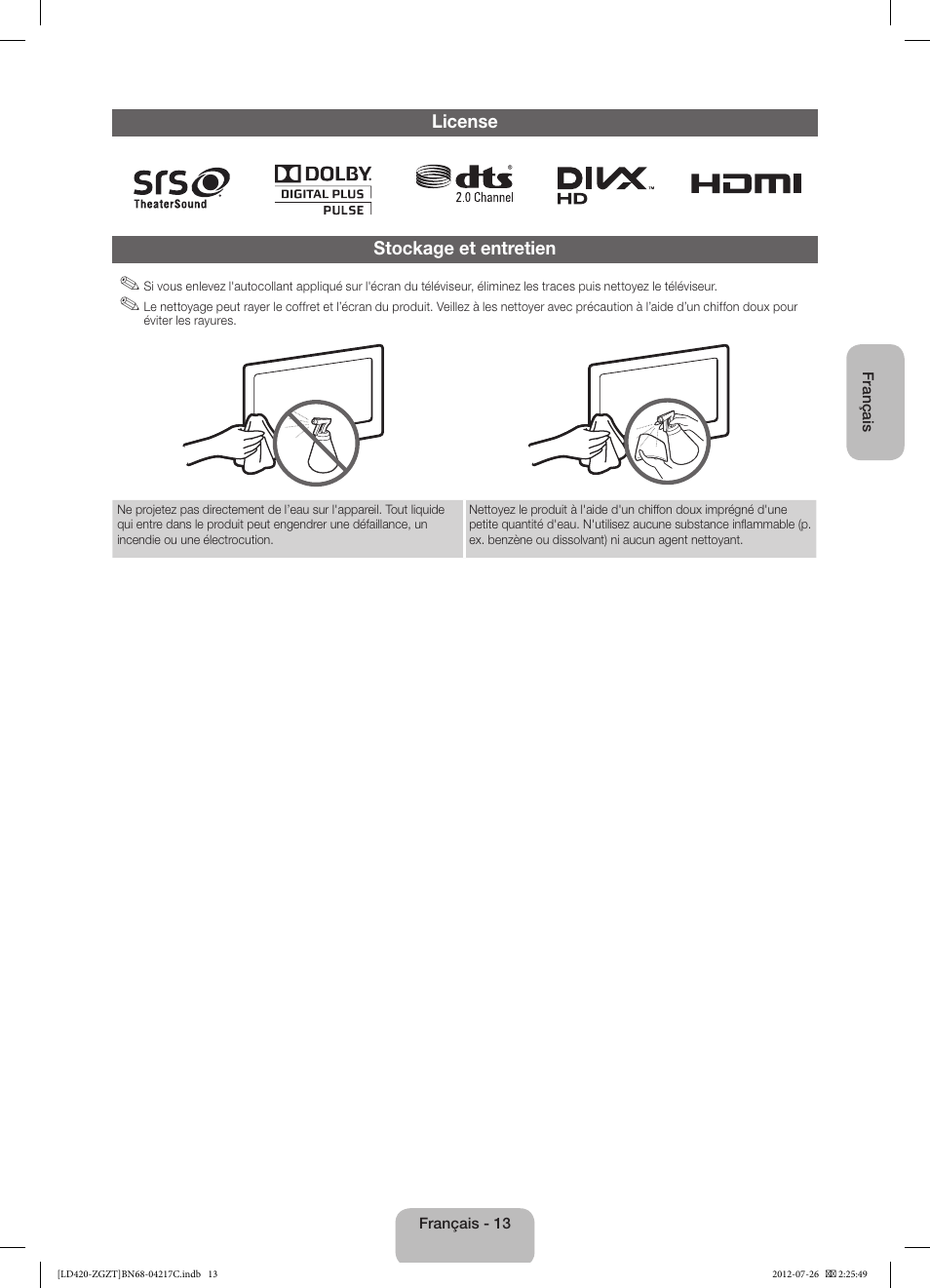 Samsung LE32E420E2W User Manual | Page 37 / 51